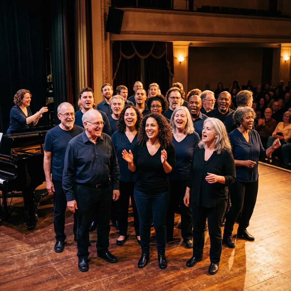 Community theater choir